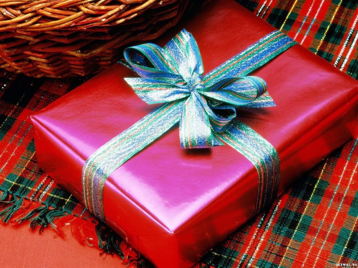 Красивые подарки на новый год