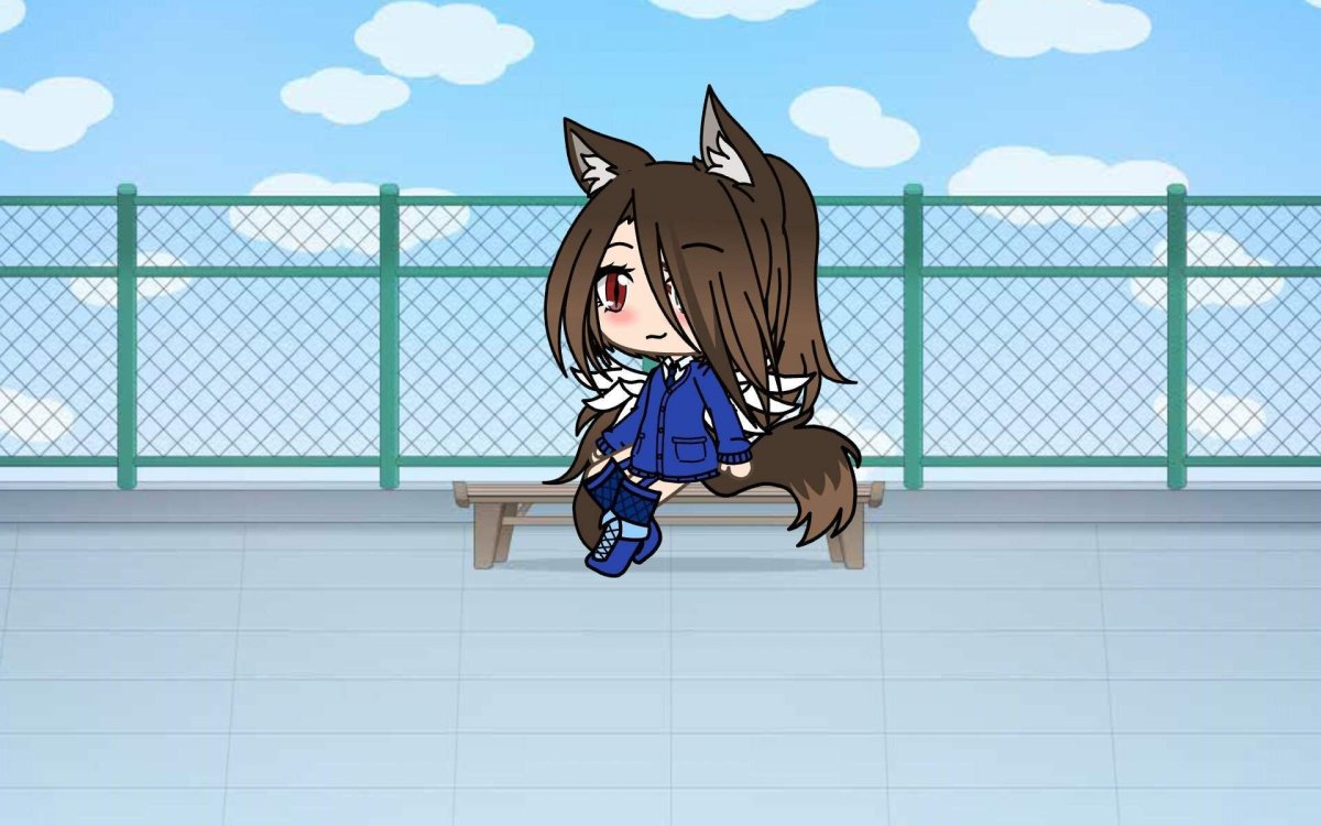 Гача лайф девочка лиса