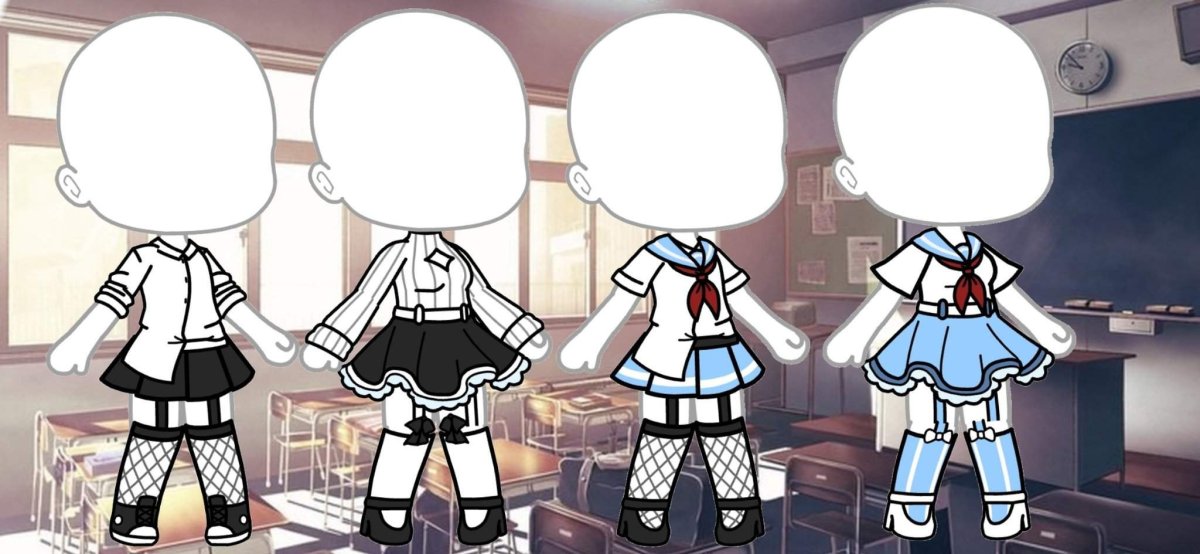 Школьная форма гача лайф