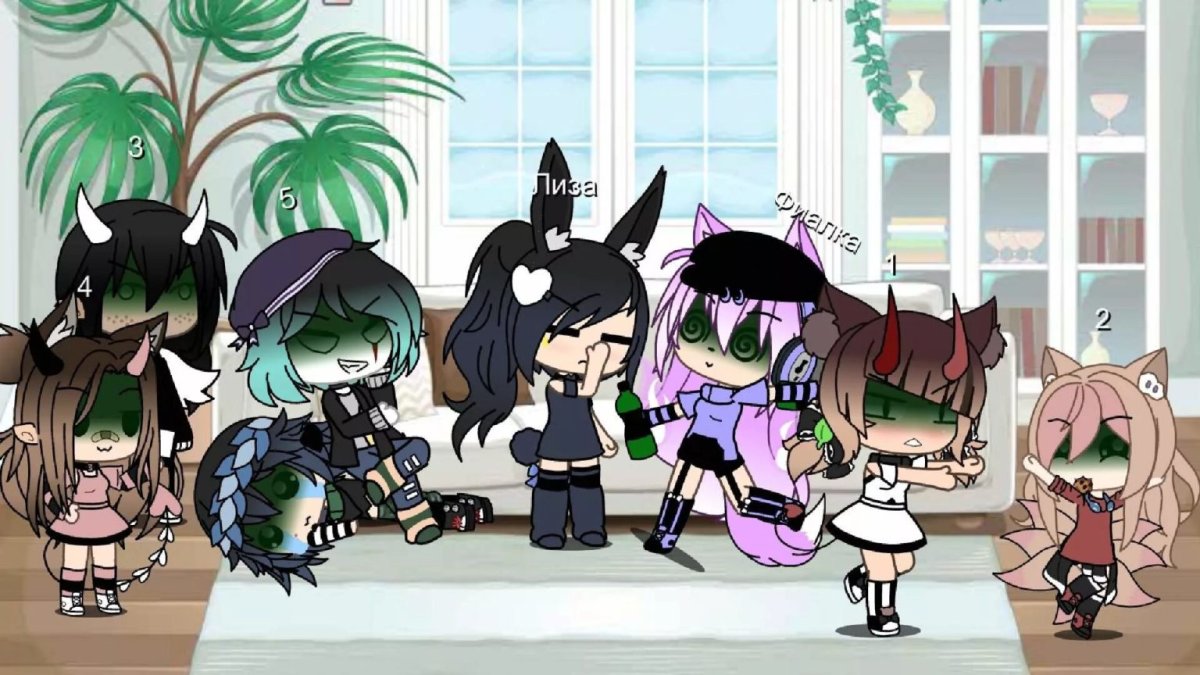 Гача клаб белый человек