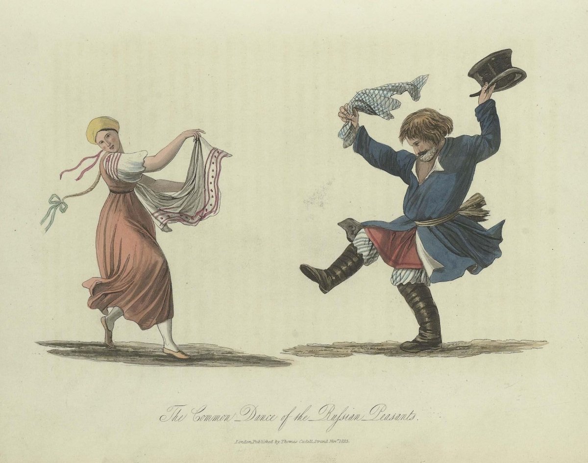 Древние русские танцы