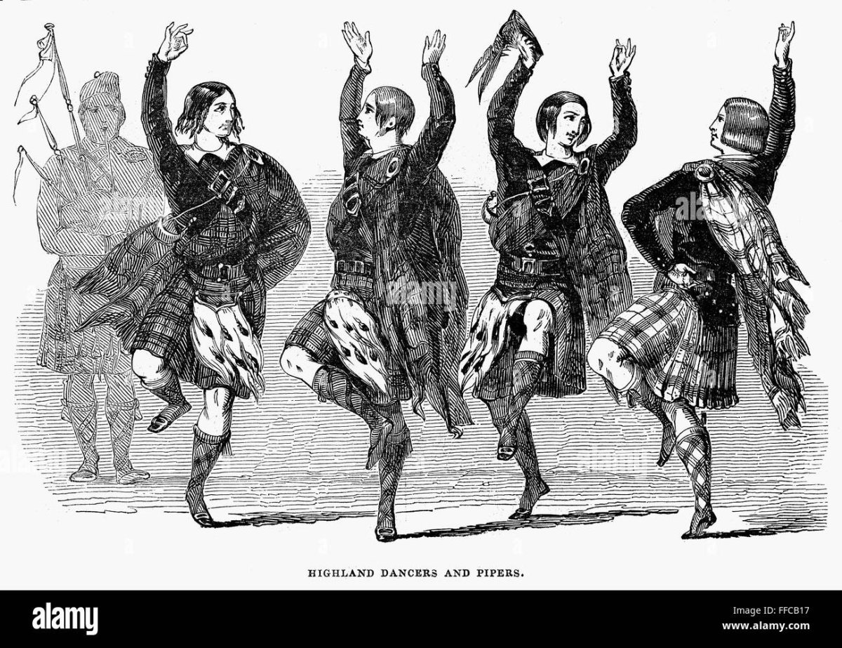 Ирландские танцы в древности