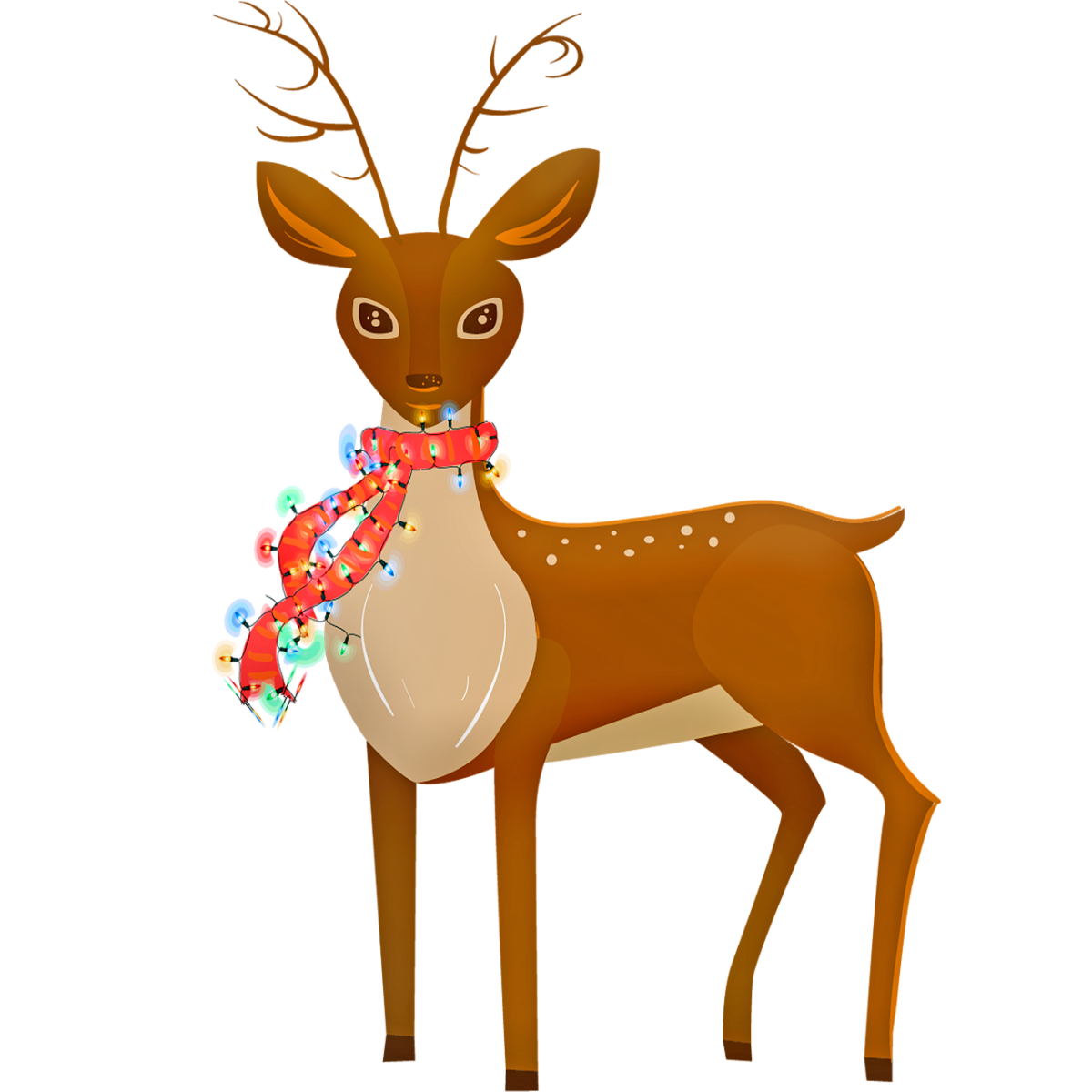 Олень картинка для детей