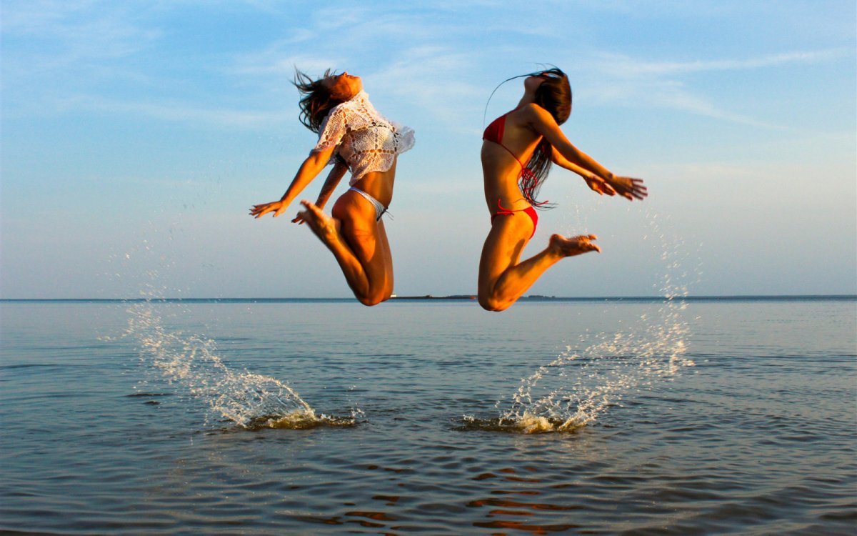 Влюбленные бегут