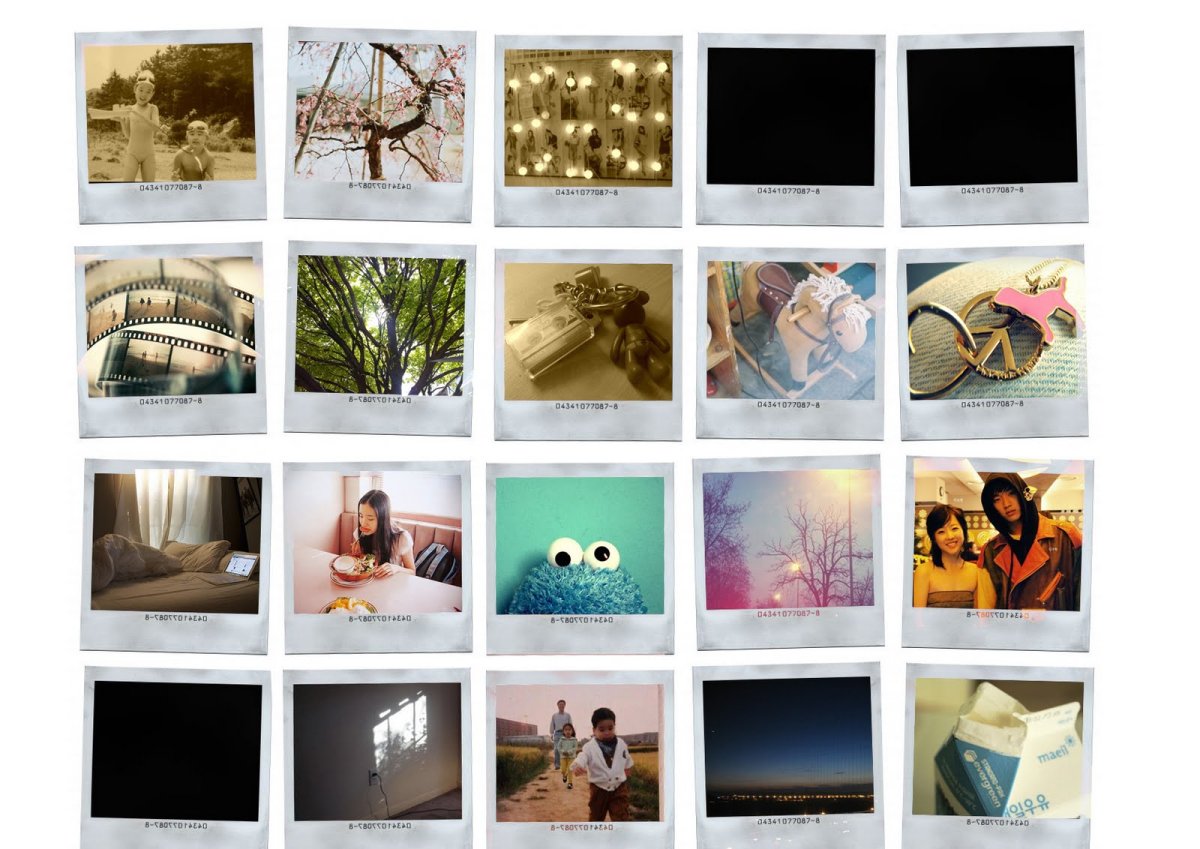 Полароидные снимки для печати