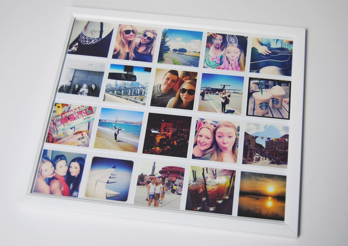 Модный коллаж из фотографий