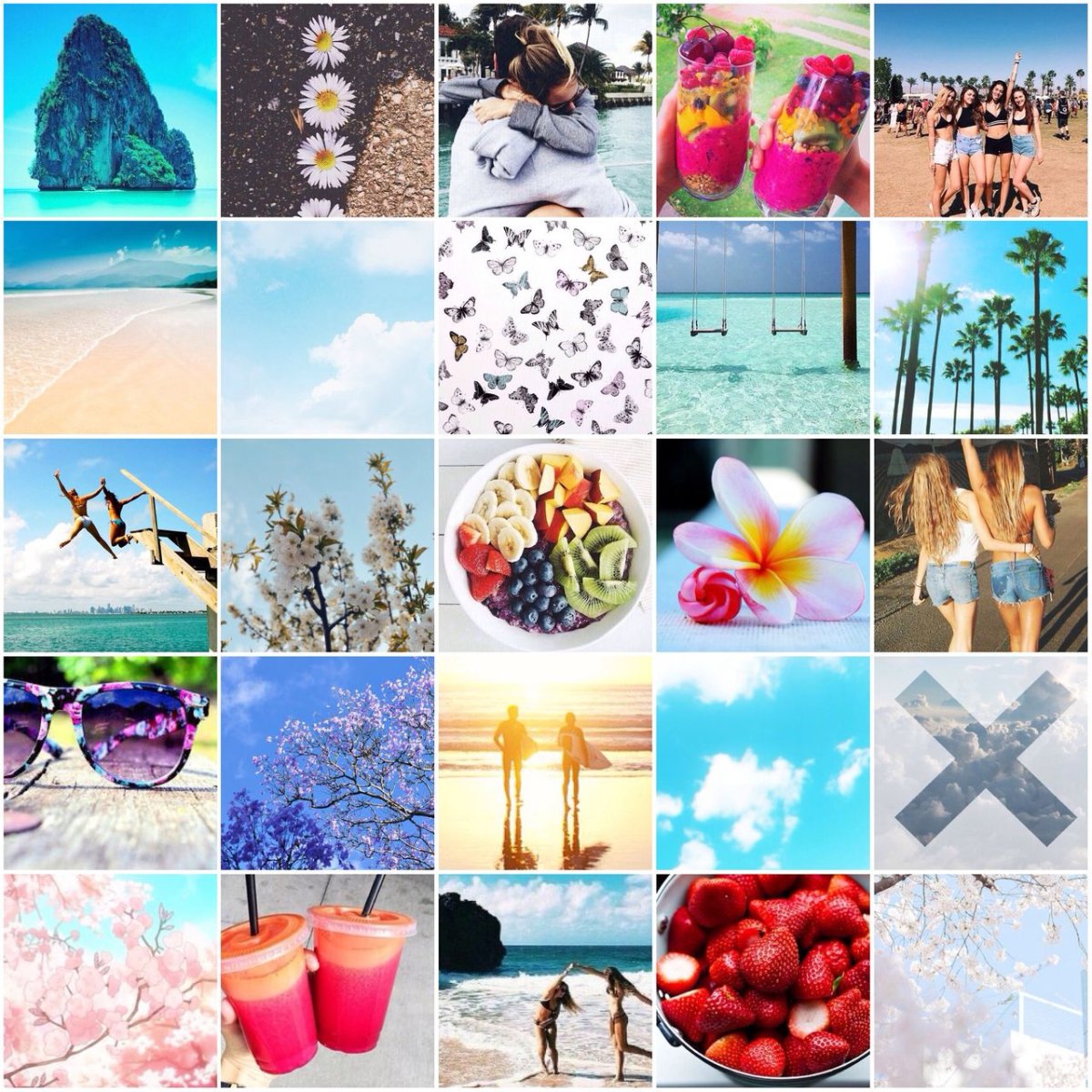 Яркий коллаж