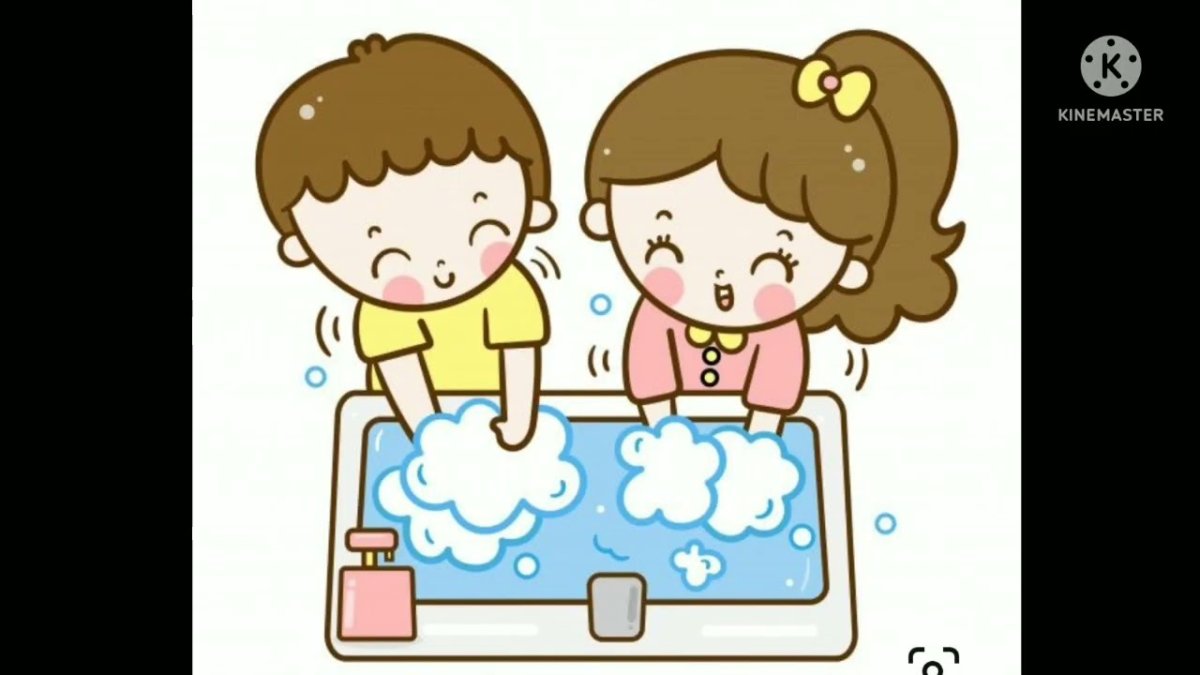 Умываться рисунок