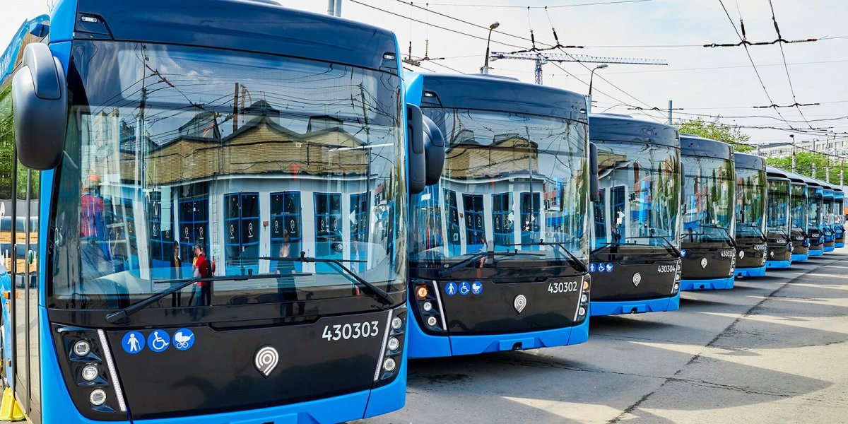 Троллейбус БКМ 321 Москва