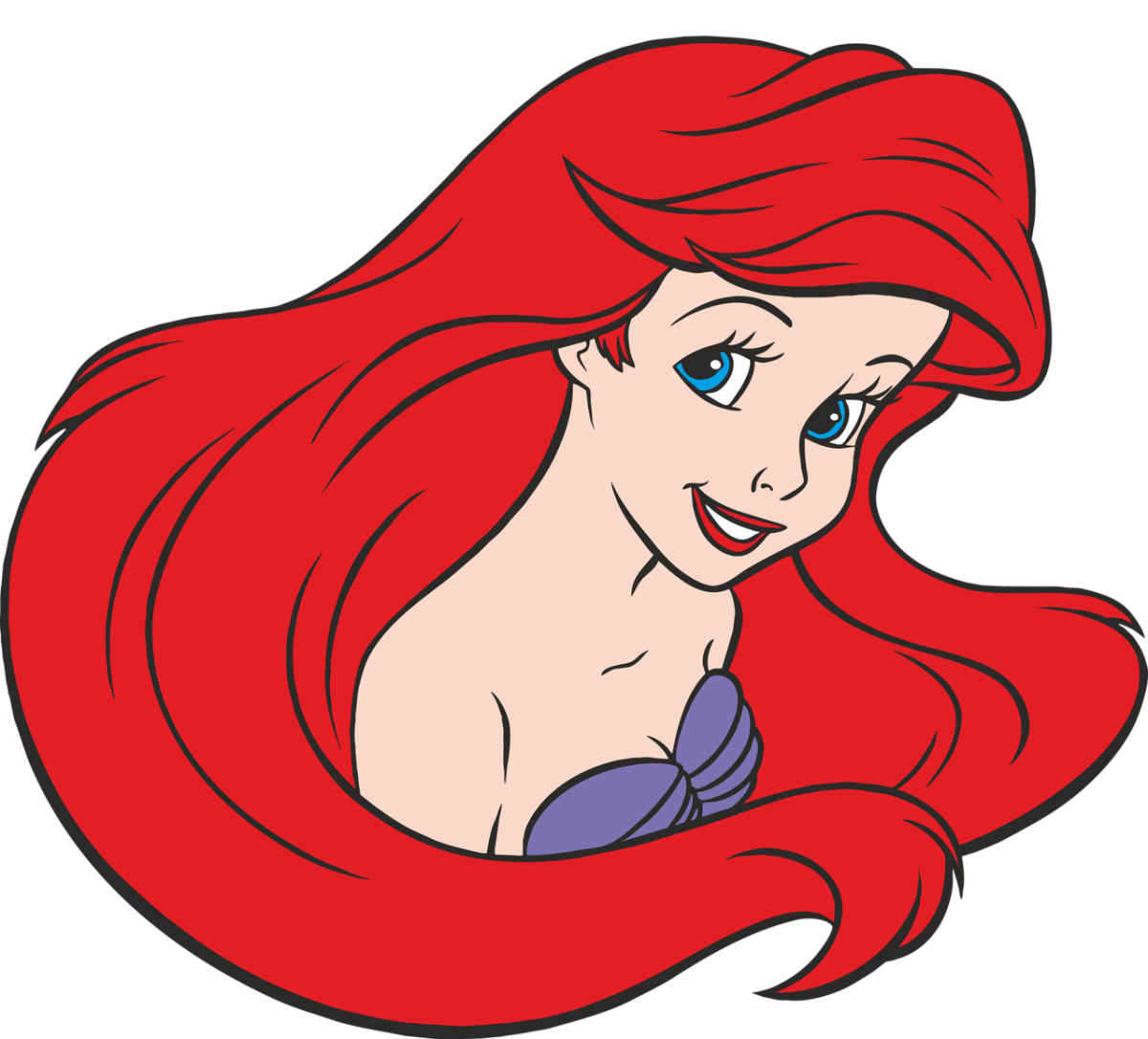 Принцесса Ариель Русалка riba