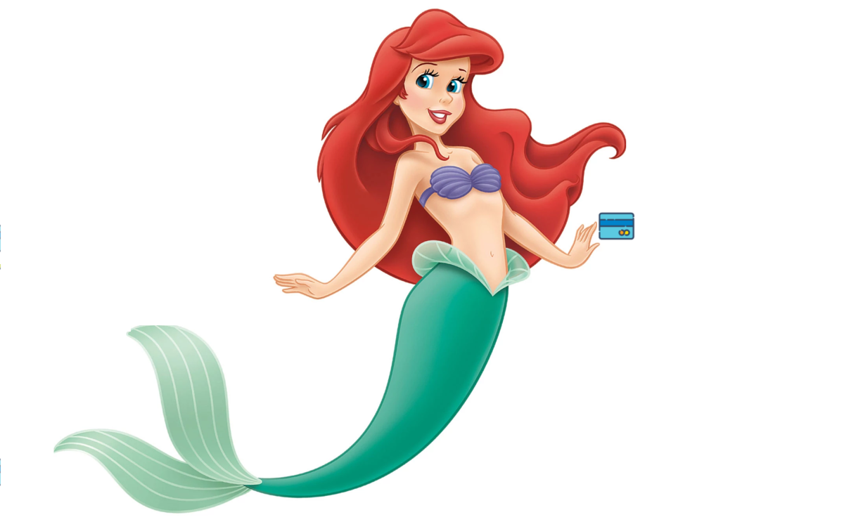 Русалка рисунок