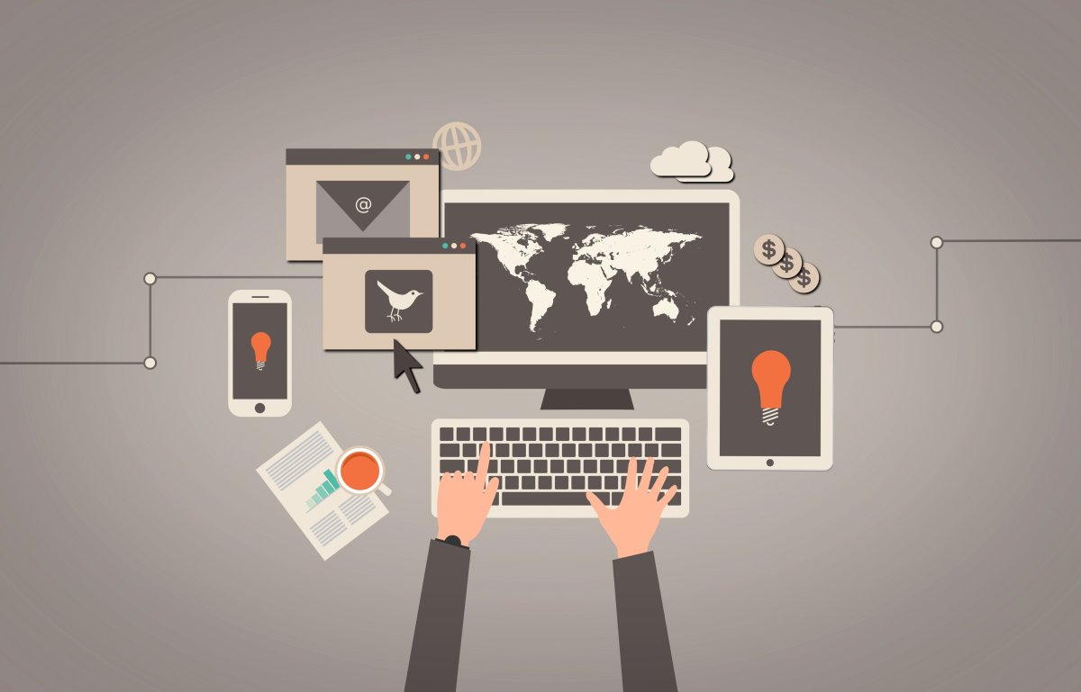 Маркетинг иллюстрация Минимализм