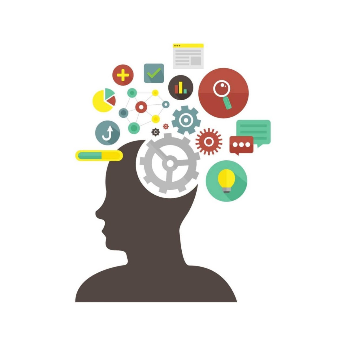 Мышление иллюстрация