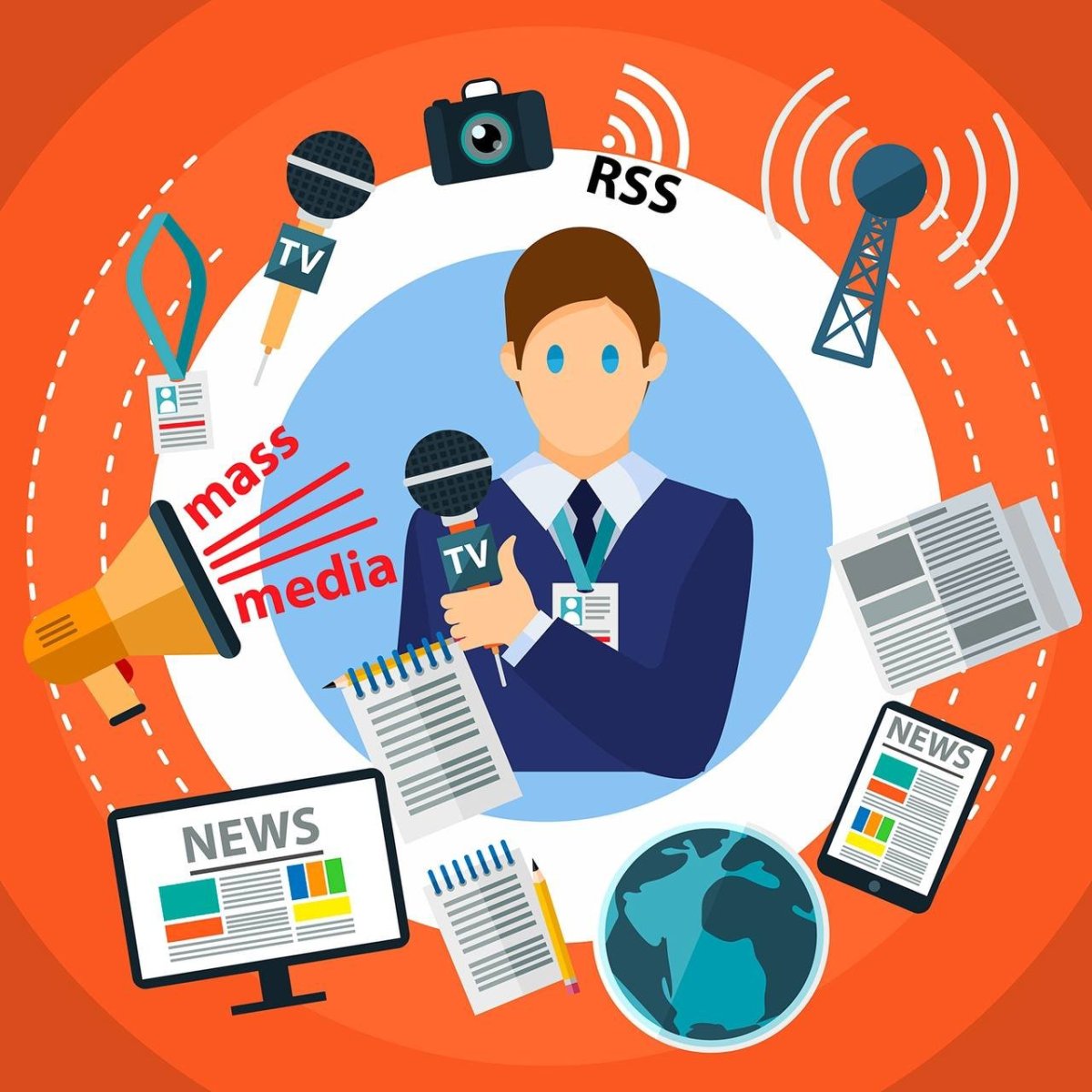 СМИ иллюстрация