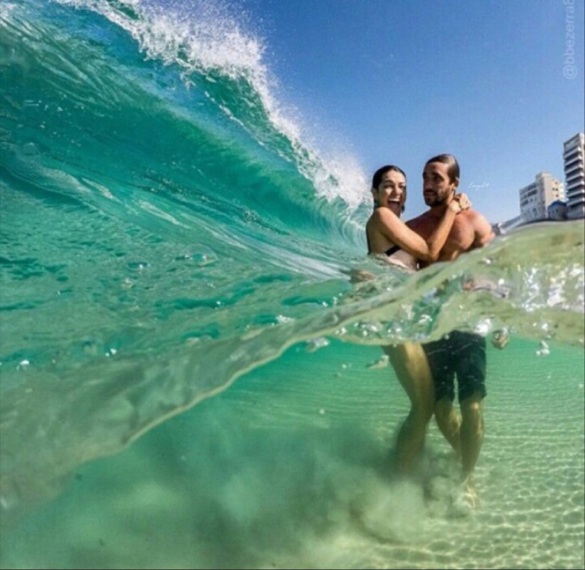 Селфи на море