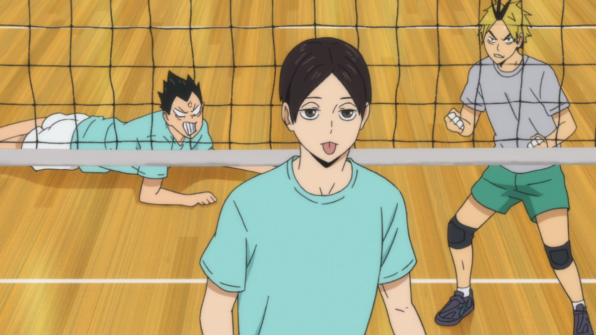 Аниме волейбол Куними