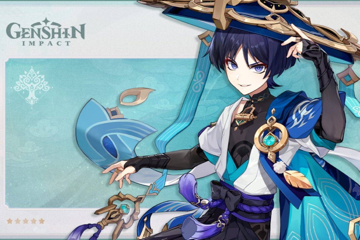 Странник Геншин арты