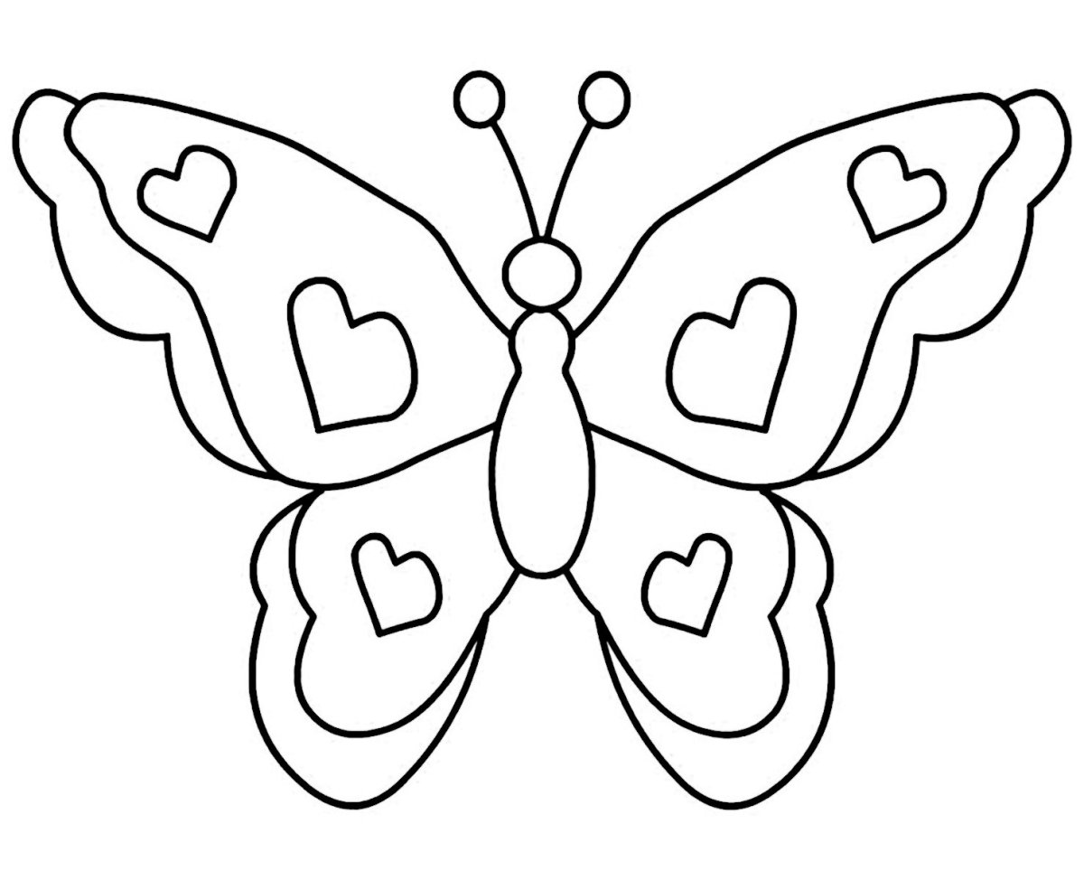 Бабочки трафарет для вырезания