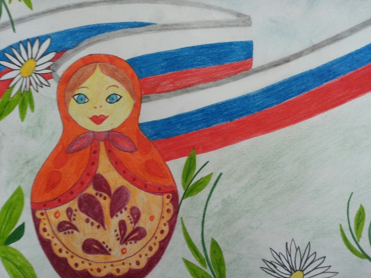 Символы России Матрешка балалайка самовар