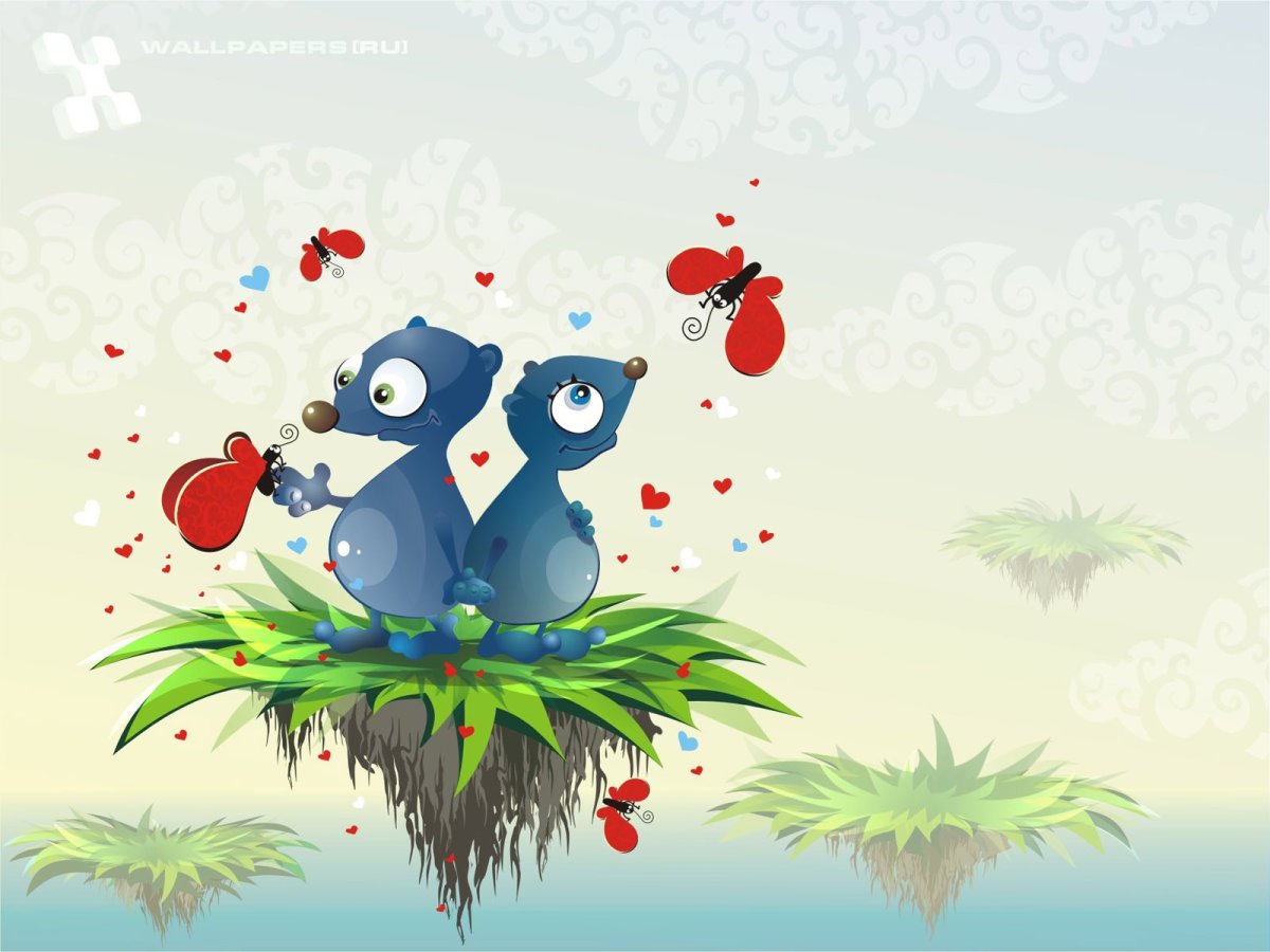 Прикольные картинки про любовь