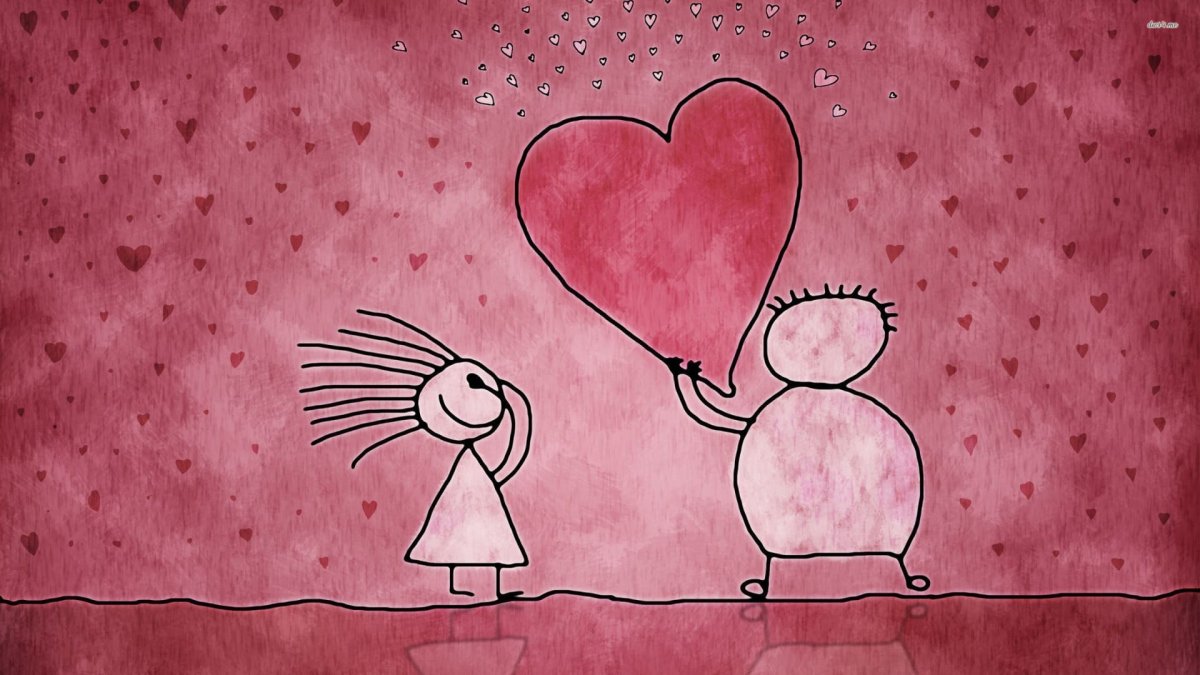 Романтические рисунки