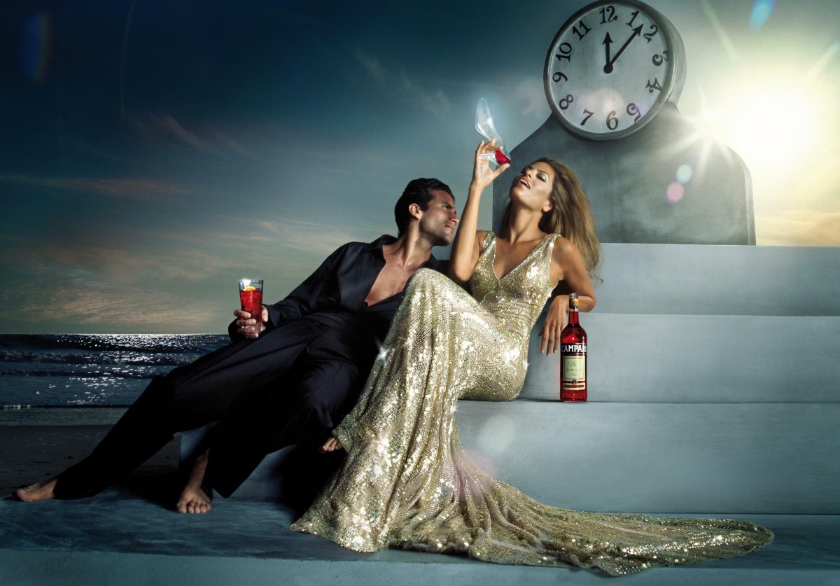 Реклама Кампари с Евой Мендес