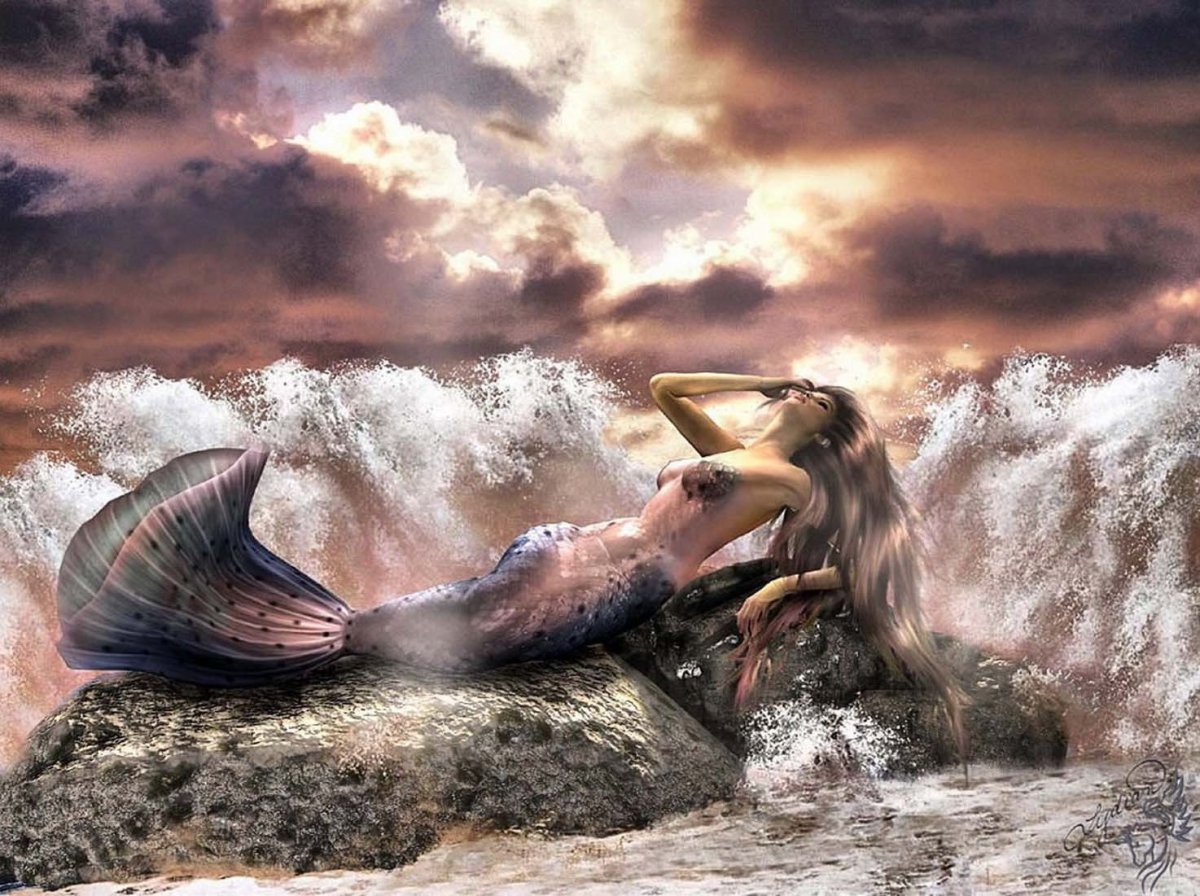 Русалки картинки красивые