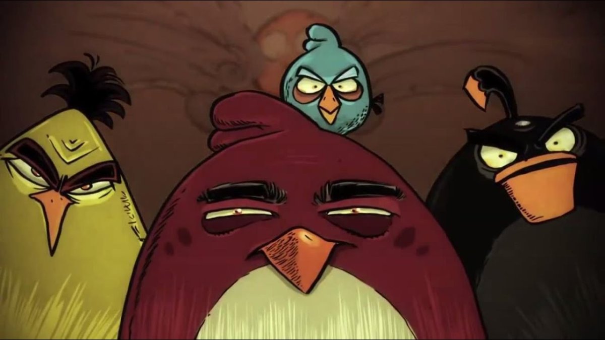 Злые птички прикол