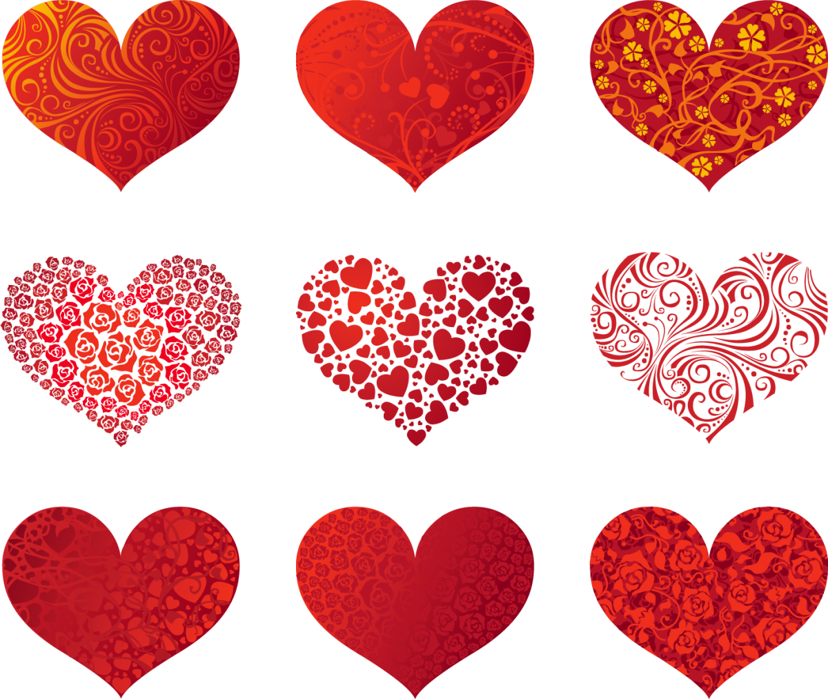 Сердце для распечатки