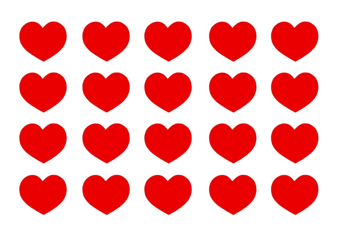 Сердечки для вырезания