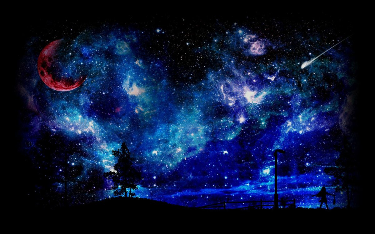 Ночь абстракция