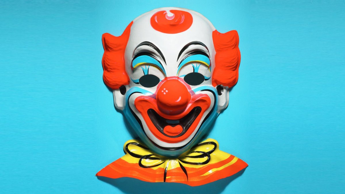 Веселый клоун арт