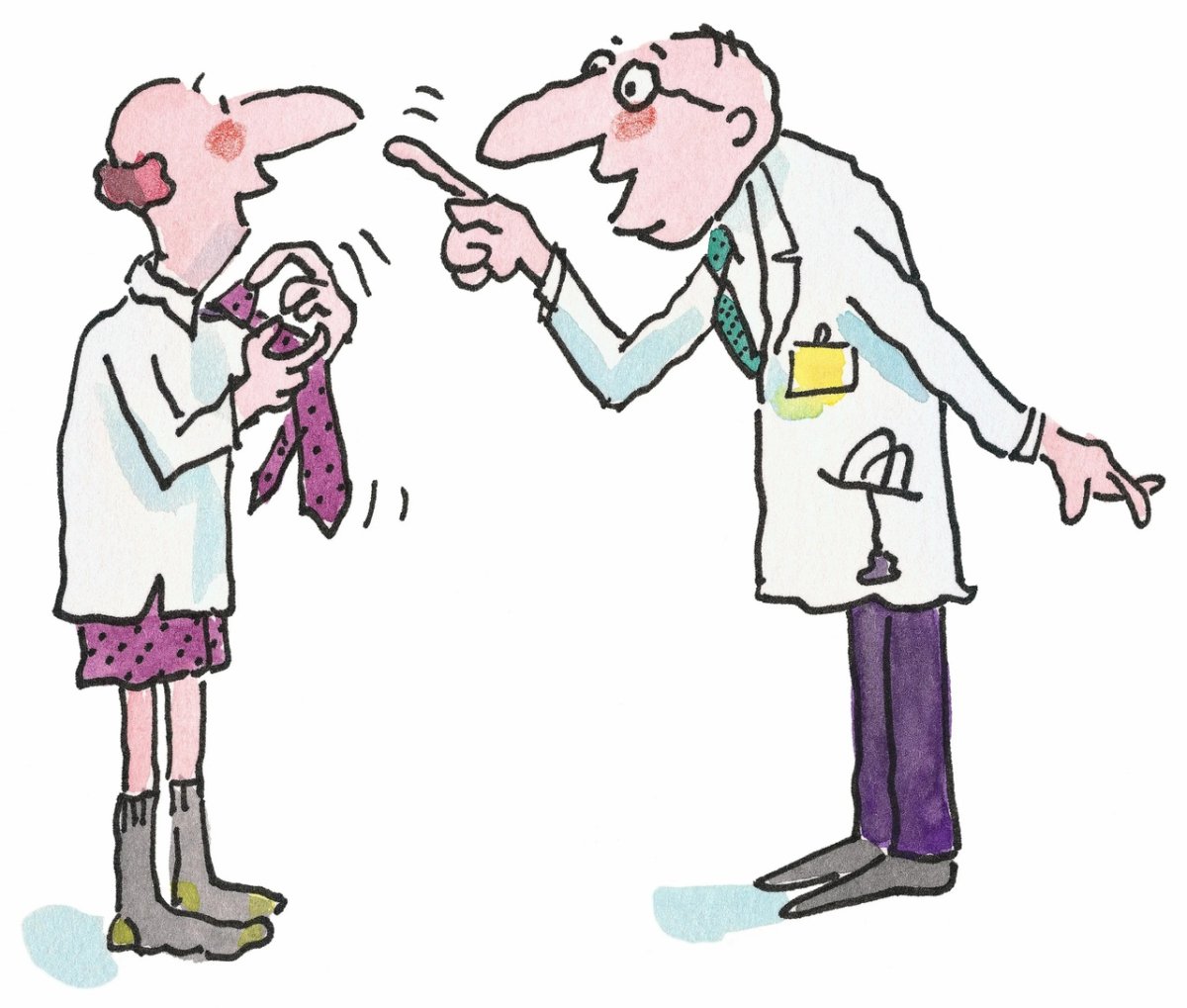 Конфликт врача и пациента рисунки