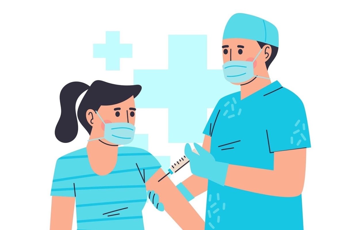 Вакцинация иллюстрация