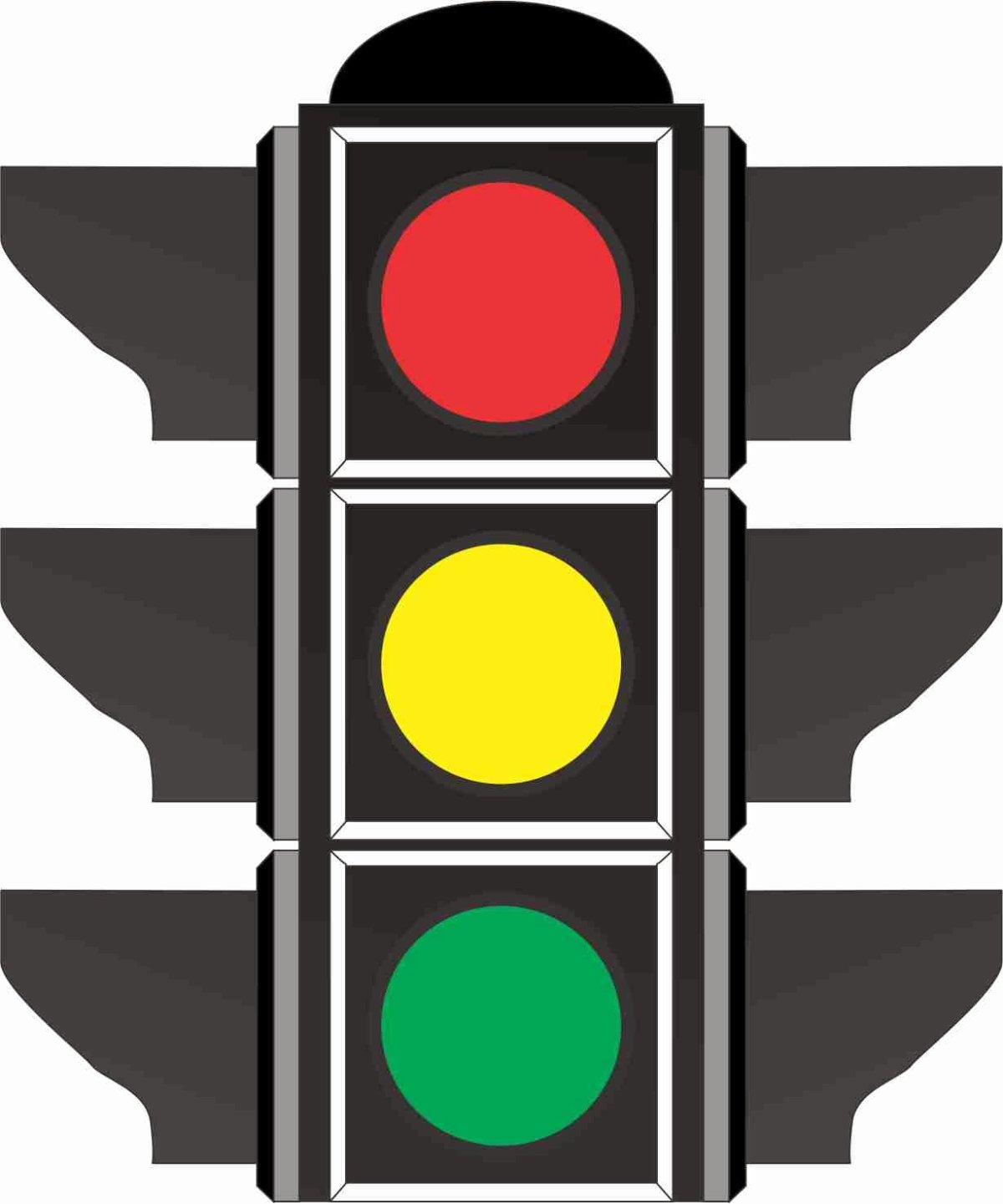 Макет светофора