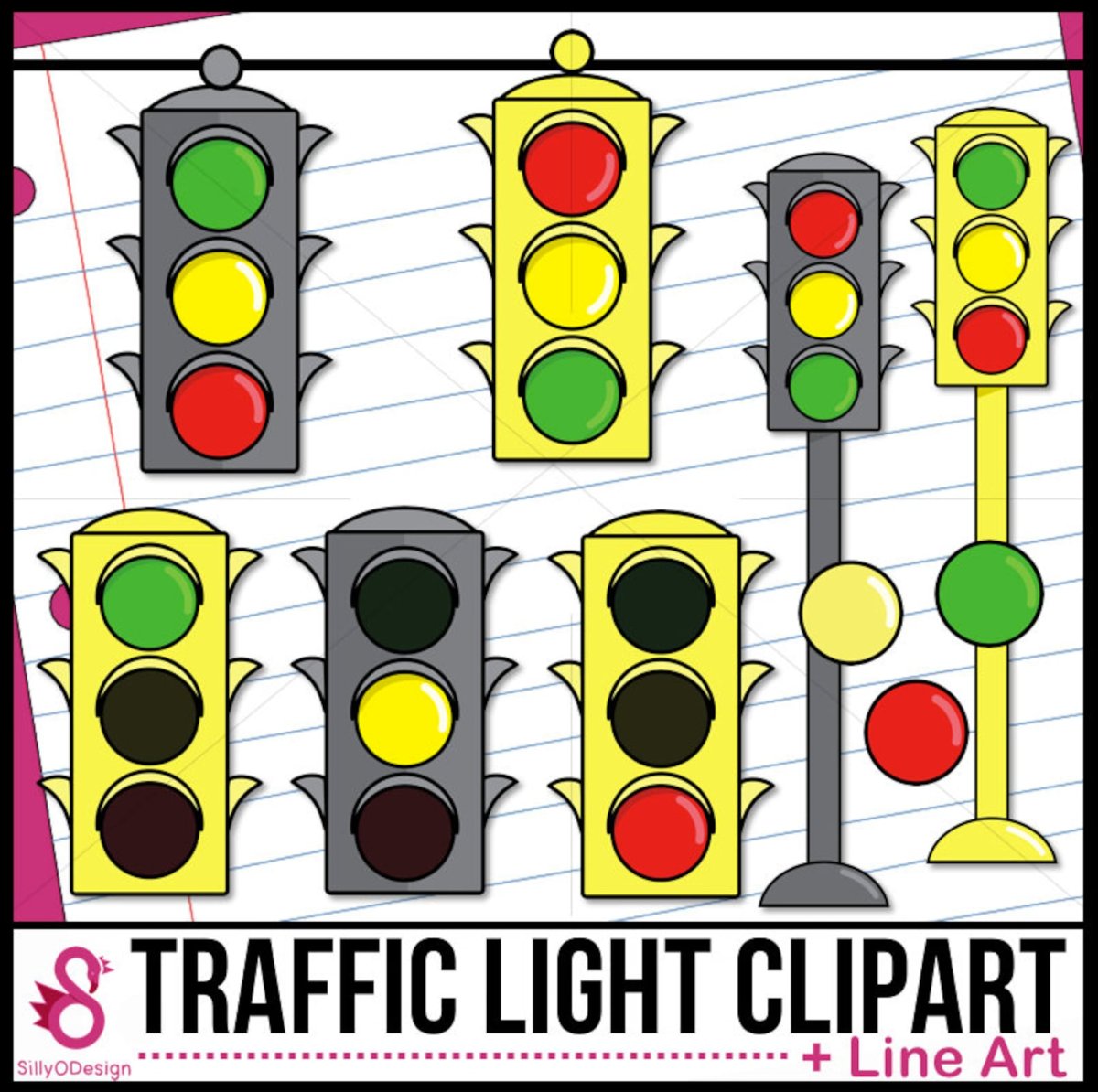 Картинки сигналы светофора отдельно