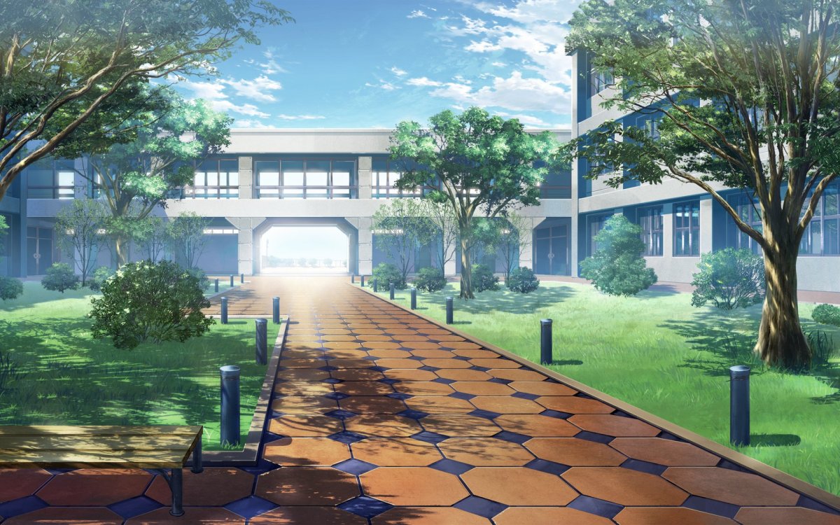 Фон для гачи лайф улица школа