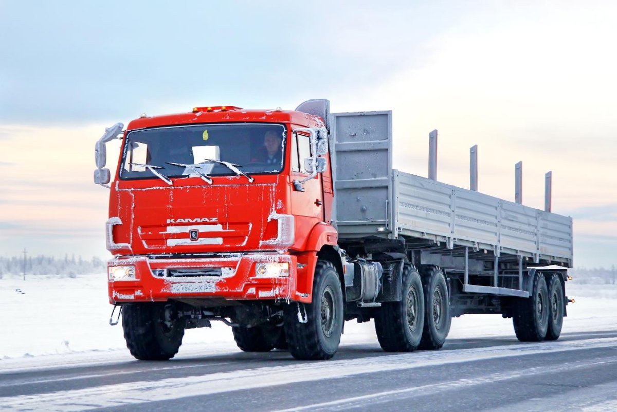 КАМАЗ 44108 шаланда