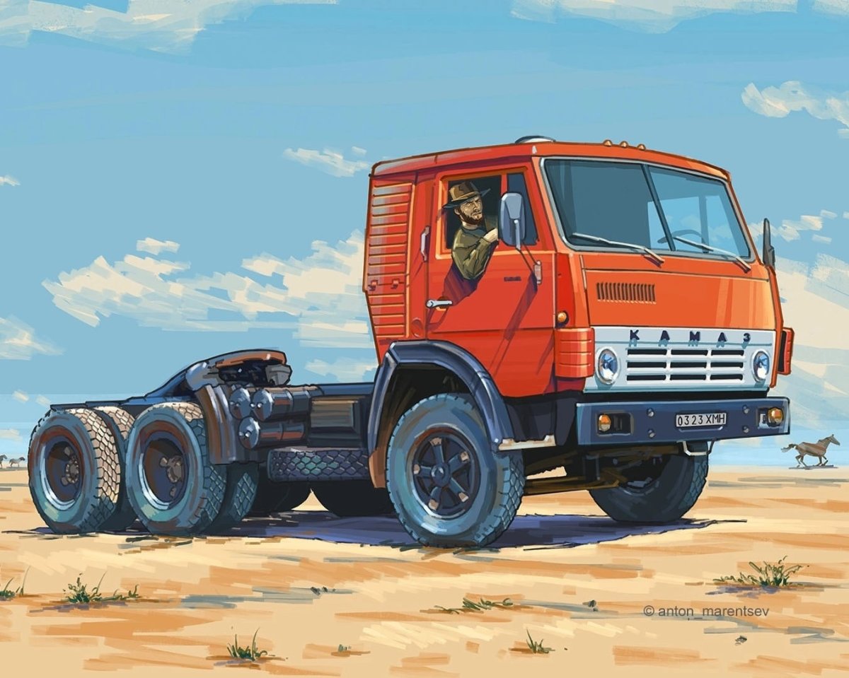 КАМАЗ 54112 самосвал