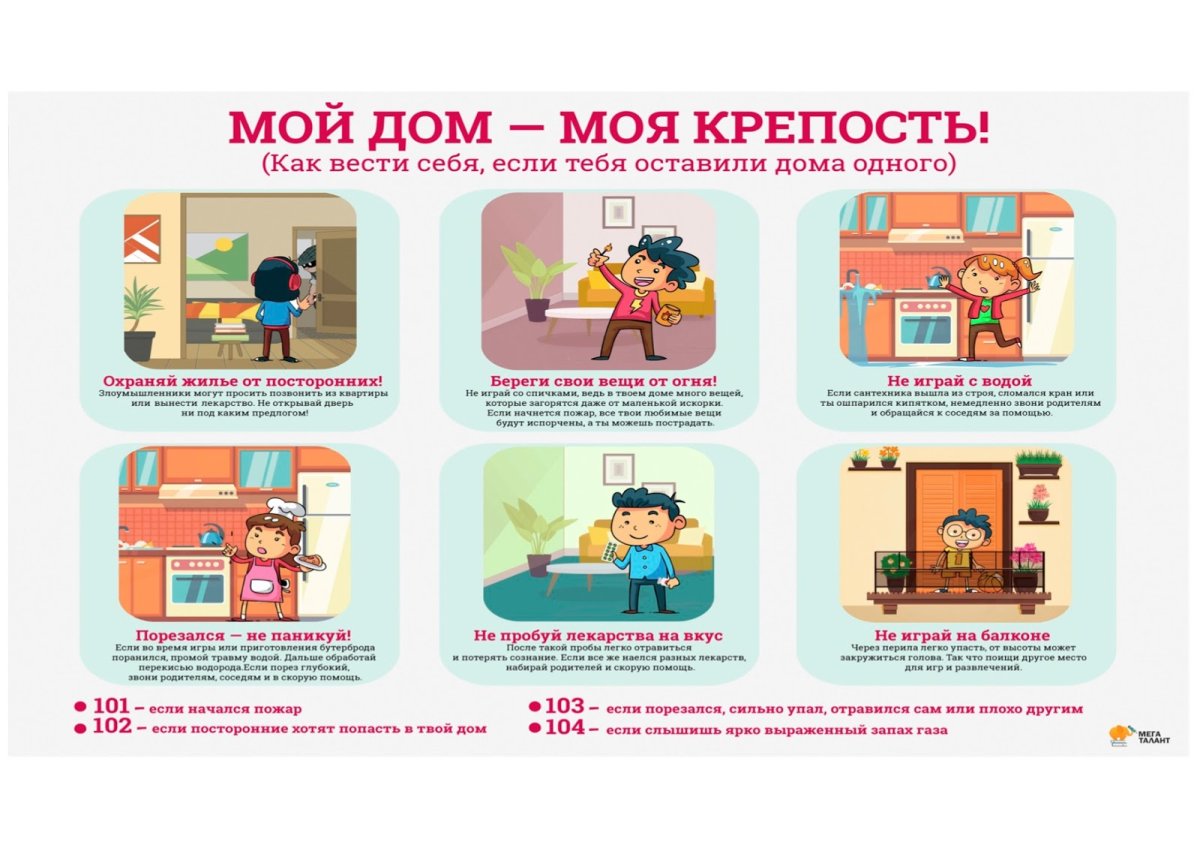 Безопасное поведение в доме