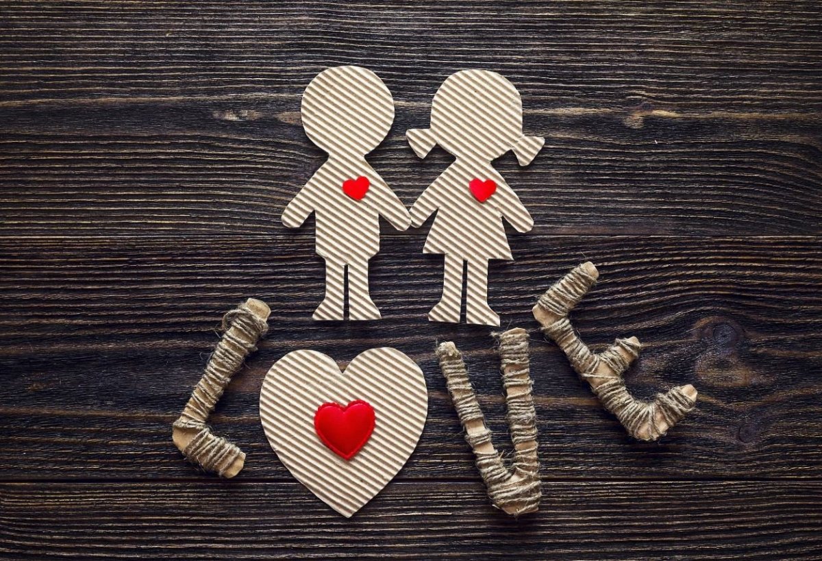 Обои любовь