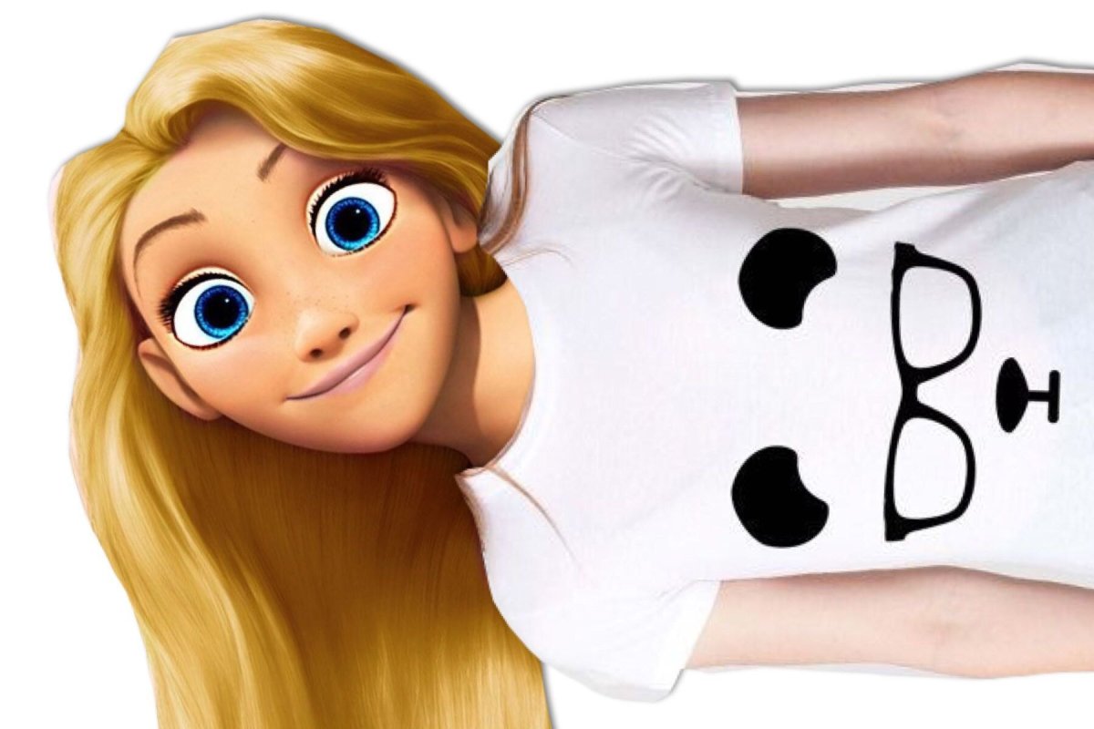 Рапунцель современная девушка