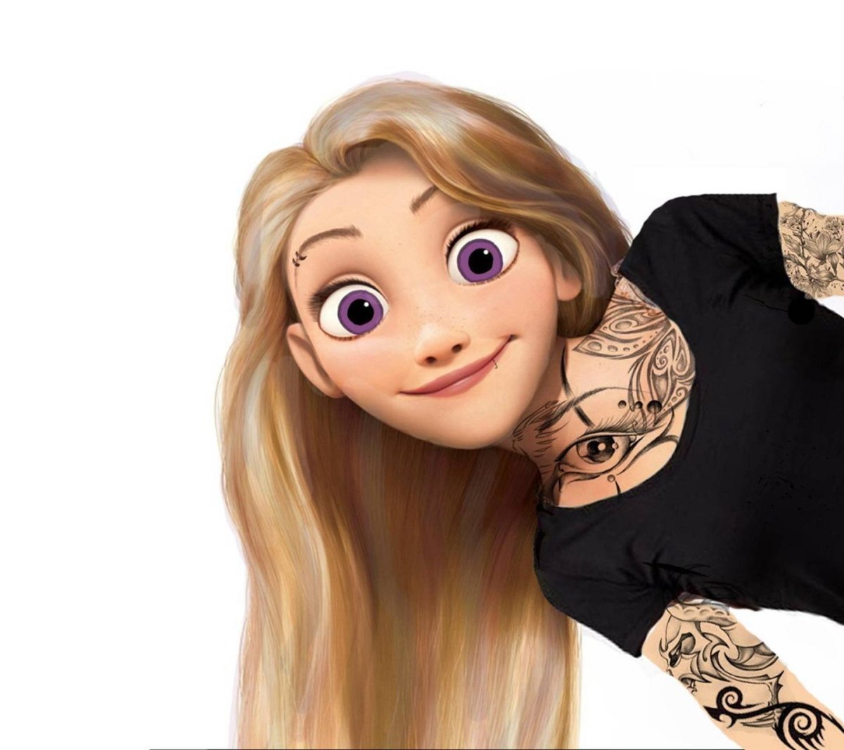 Крутая Рапунцель