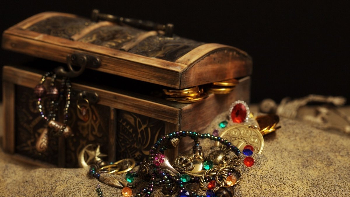 Сундук рисунок для детей