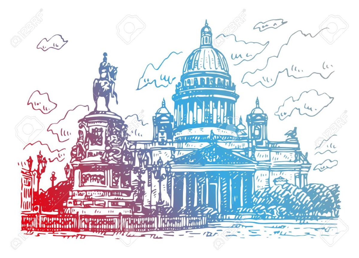 Санкт-Петербург вектор