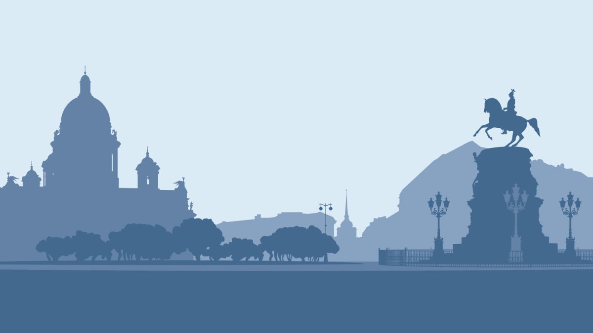 Троицкий мост фонари в Санкт-Петербурге