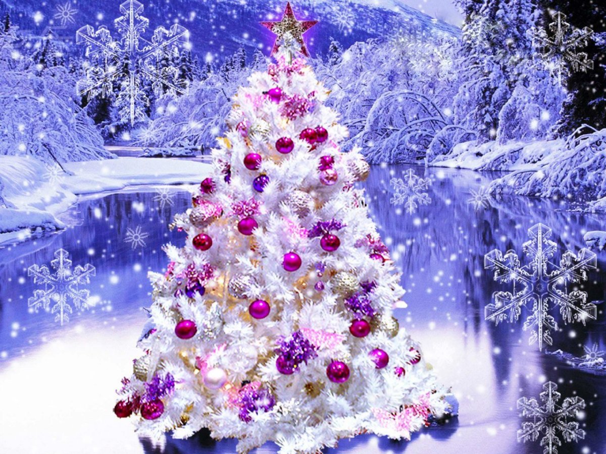 Красивая Новогодняя елка