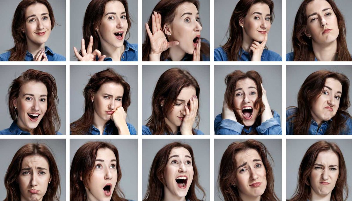 Лица эмоции