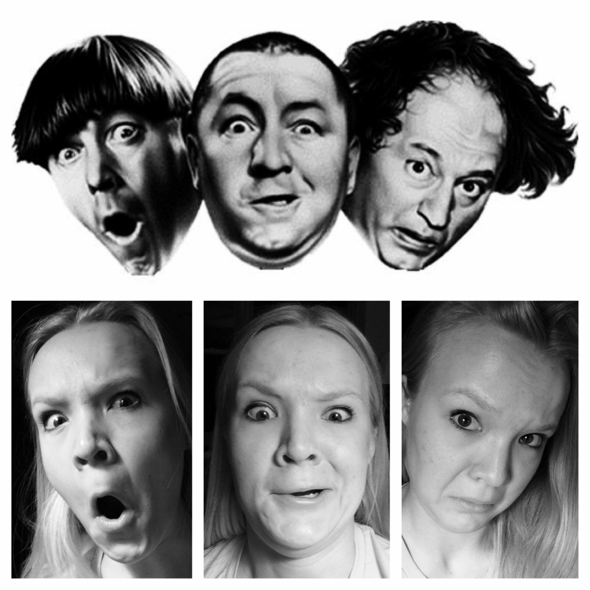 Разная мимика лица