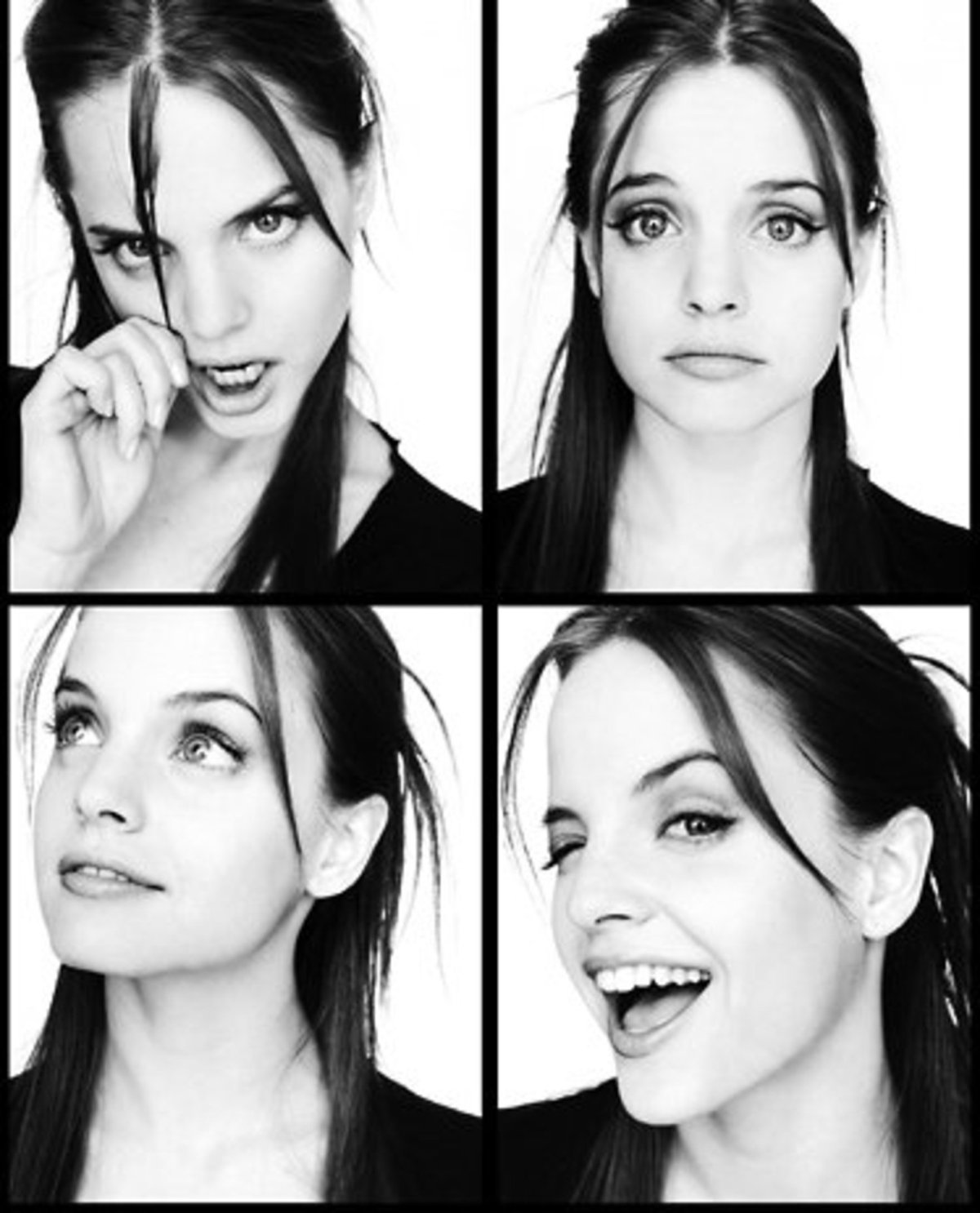 Мимика красивых девушек